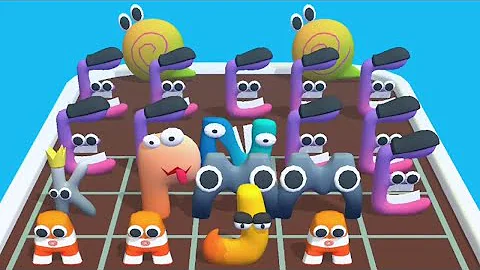 Merge Alphabet Lore Run - Merge ABC Lore: Letter Run Part 2 | Max Level abcdefghijklmnopqrstuvwxyz