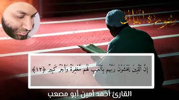 سورة الملك بصوت القارئ احمد امين