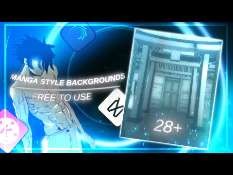 FREE NEW GEN MANGA BACKGROUNDS Pt.3 ⚡️ || 6K Special !