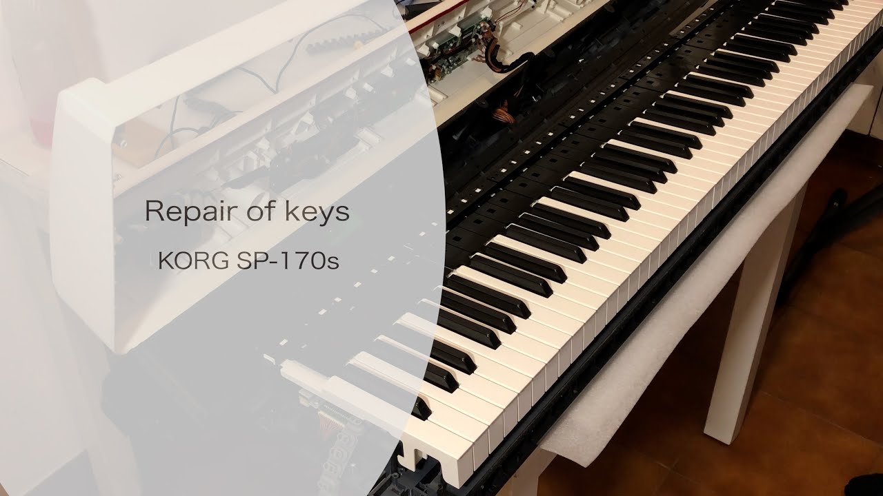 Ремонт цифрового пианино Korg SP-170S