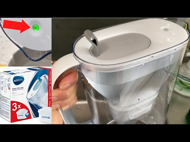 Brita Style Water Filter Jug Unboxing Setup