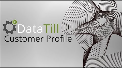 DataTill - Customer Profile