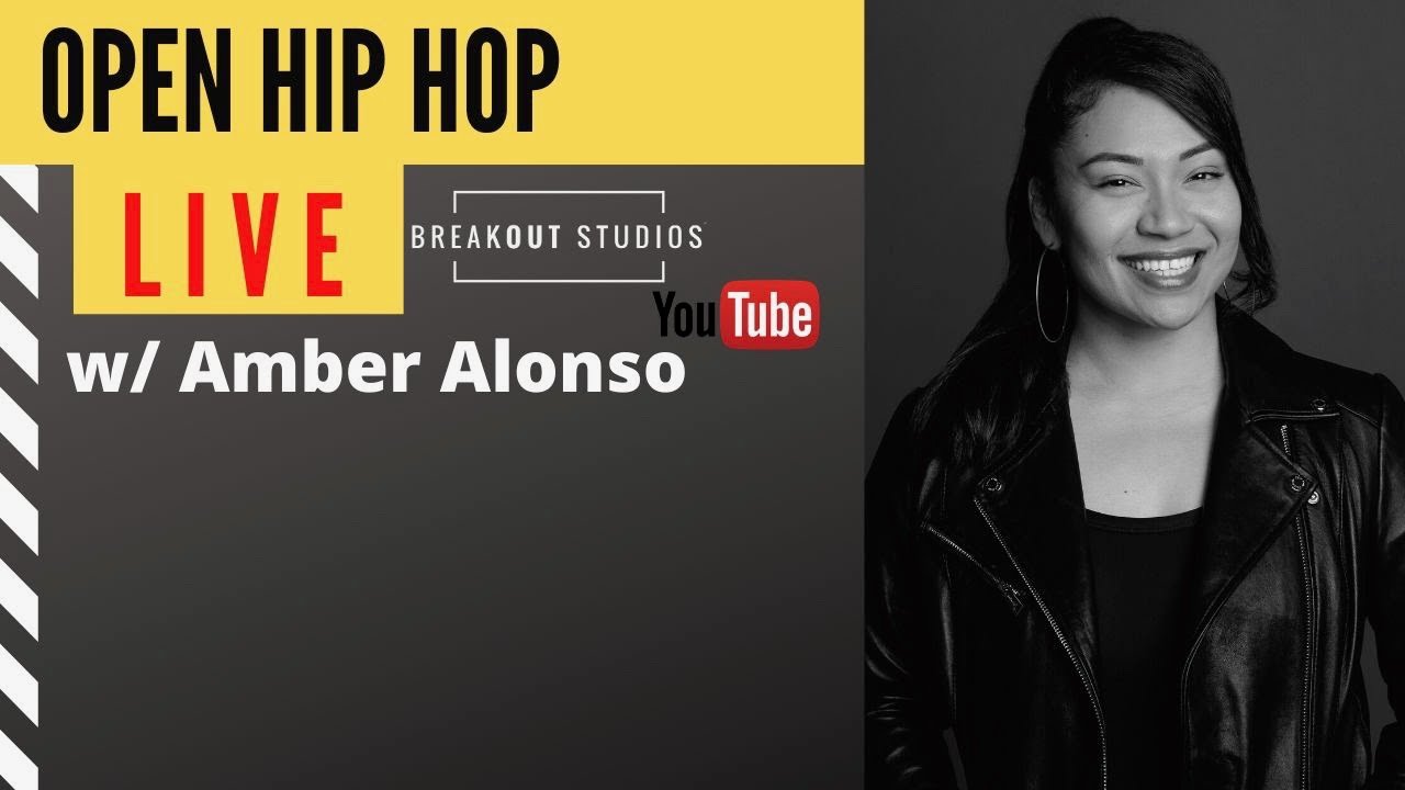 Open Hip Hop w/ Amber Alonso. BreakOut Studios Online Dance Classes.