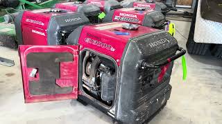 I bought 7 Honda EU3000IS Generators! Can I fix all of them? Part 1