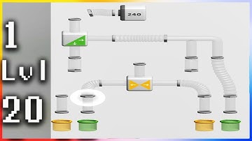 Ball Pipes - Gameplay Walkthrough - Levels 1-20