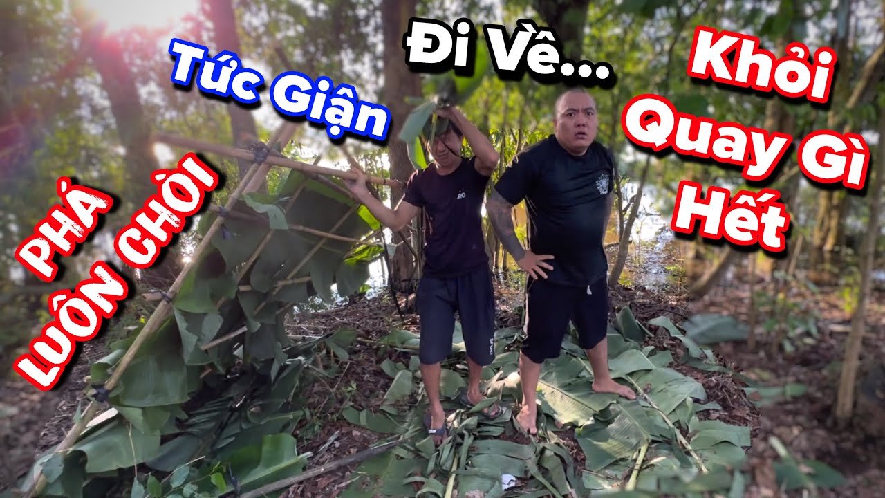 Chỉ vì chuyện này mà thánh xàm không giữ được bình tĩnh tháo luôn chòi sinh tồn 