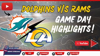 Dolphins vs Rams Which Team Reigns SUPREME? | NFL 2024 | Highlights | Football match