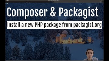 Install a composer PHP package from packagist.org 📦