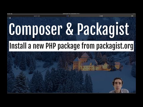 ? Install a composer PHP package from packagist.org