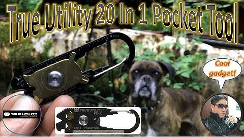 True Utility 20 In 1 Pocket Tool