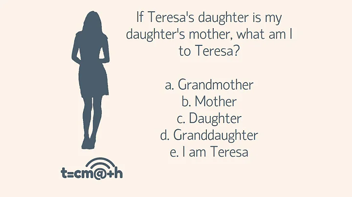 Teresa's Daughter Riddle