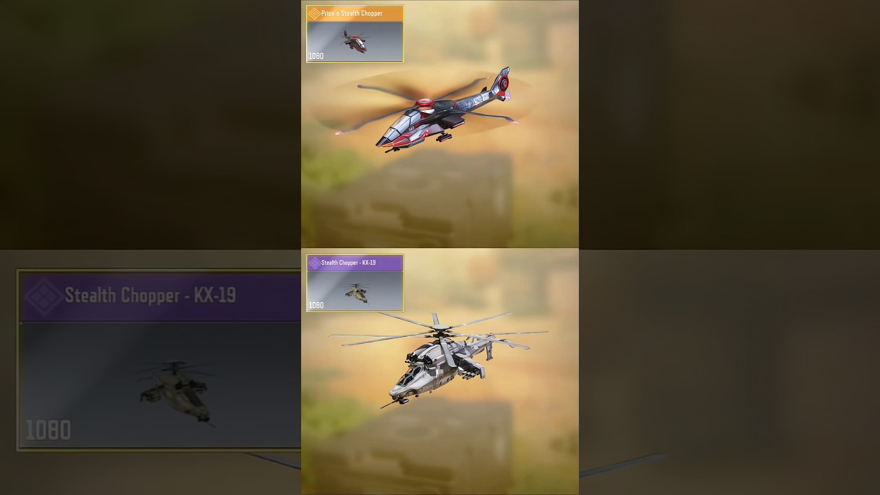 $200 Vs Free Stealth Chopper in CODM 💀