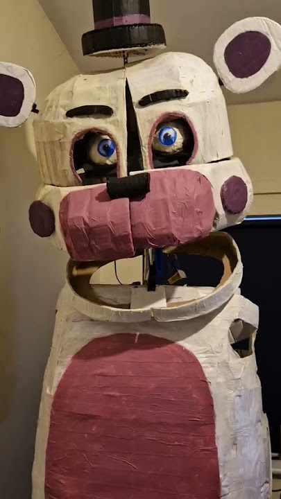 the making of funtime freddy and thanks for 160 subscribers! [fnaf animatronics]