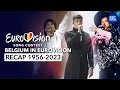 Capture de la vidéo 🇧🇪 Belgium In Eurovision 1956 - 2023 | Recap All Songs (Belgique/België Eurovision)