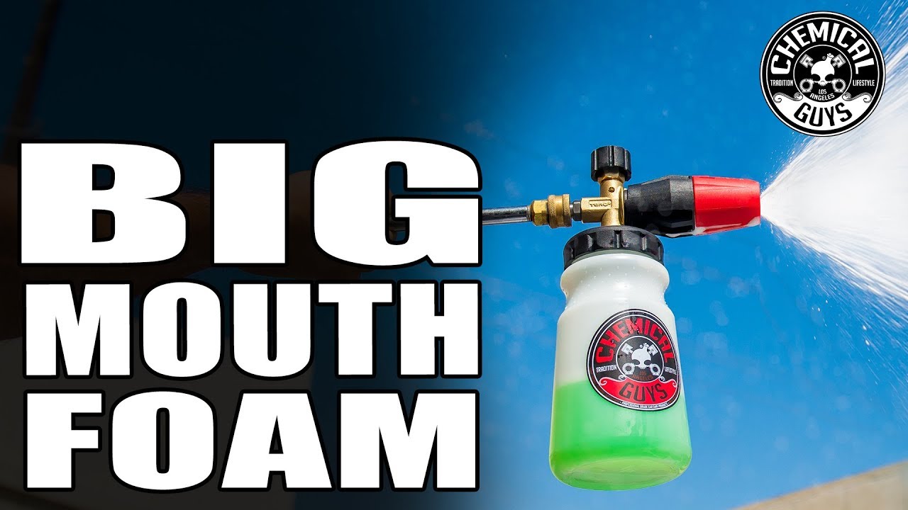 Big Mouth Max Release Foam Cannon – Shine Guys