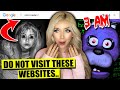 SCARY WEBSITES YOU SHOULD NEVER VISIT AT 3AM (don't go..they are cursed)