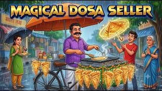 Honest magical Dosa Seller Be kind | Moral Stories in English | Life Lesson | Learn English | Story