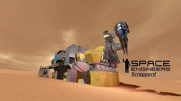 Forging the Phantom Fleet: A Space Engineers Scrapyard Adventure With Rules Ep 2