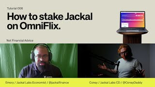 How To Stake Jackal On Omniflix.