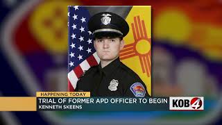 Opening statements in trial of former officer charged for 'unlawful arrest'