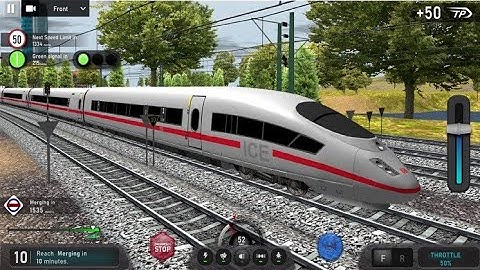 LHB EXPRESS TRAIN OVERTAKE ICF MEMU | BUMPY RAILROAD | TRAIN SIMULATOR | RAILWORKS | NTG GAMING