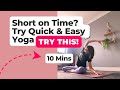 Quick Yoga Snack to Energise Your Day!
