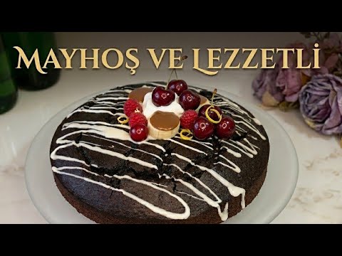 TÜM KEKİ TEK BAŞINA YEMEK İSTEYECEKSİN 🍒MAYHOŞ KOLAY LEZZETLİ TARİF | VİŞNELİ KEK TARİFİ