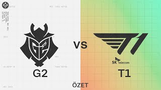 G2 Esports (G2) vs T1 (T1) 2. Maç Özeti | MSI 2022 Yarı Finali