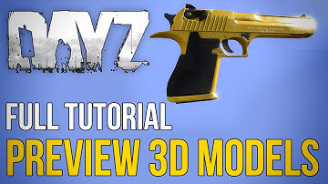 #DayZ ~ 3D Models In Data Files With Buldozer ~ Working Textures Guide/Tutorial!
