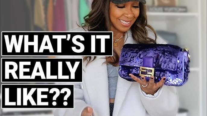 Carrie's Purple Sequin Fendi Baguette Bag Is Now Available To Shop