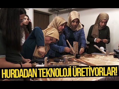 Hurdadan Teknoloji üretiyorlar!