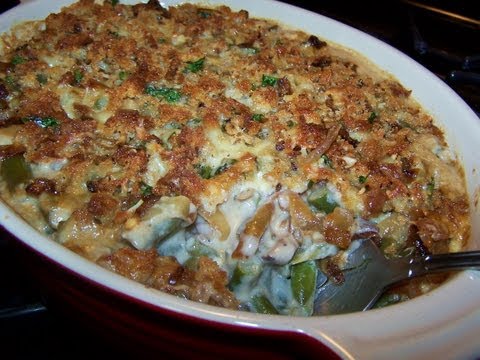 French Onion Green Bean Casserole - Gluten Free Recipe