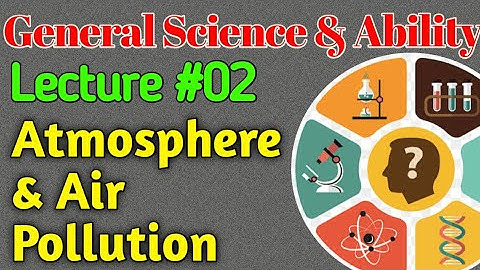 GSA | Lecture #02 - Atmosphere and Air Pollution for CSS UPSC PMS