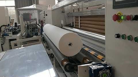 Full automatic maxi roll tissue paper making machine production line