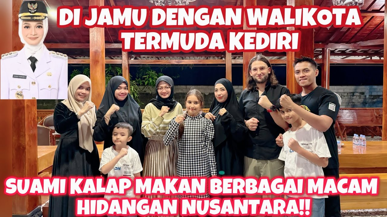 SUAMIKU KALAP MAKAN ENAK DI TEMPAT WALIKOTA KEDIRI