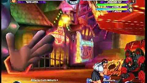 MvC2 Online (360): SharksInUrMouth (Jill/Hay/Sak) ...