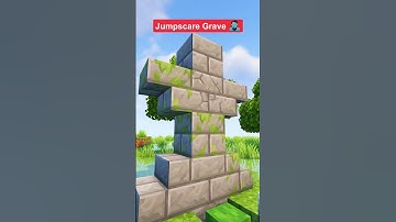 Minecraft Jumpscare Grave😱 #shorts