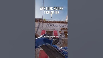 Easy Aps Lurk Smoke from Alt Mid on Inferno CS2 #cs2 #counterstrike2 #shorts