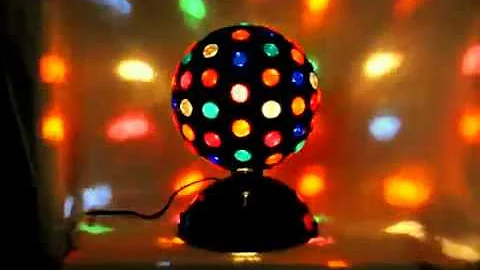 8" Rotating Disco Party Lamp Light