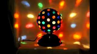 8 Rotating Disco Party Ldan Light