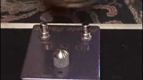 Analogic DNA Purple Phase phaser guitar pedal demo