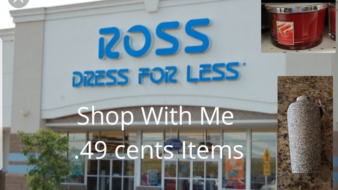 Shopping for Only .49 cents items|Ross| Come shop with me - YouTube
