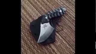 Knappoknives Nz - Fxd-Rmor Neck Knife Build Part 4