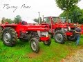 Petit défilé de tracteur à Bernesq lors du 4ème rassemblement de matériels agricoles !!!