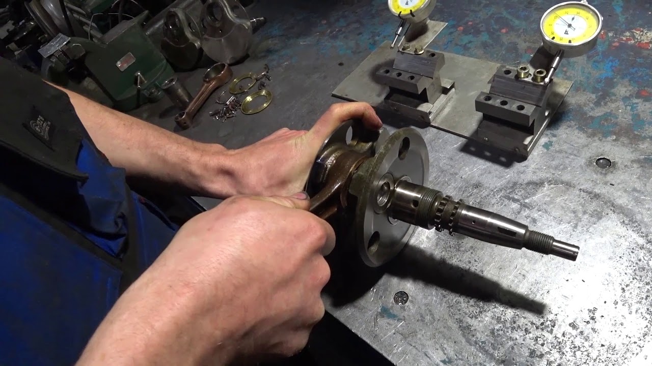 Перепрессовка коленвала Suzuki Skywave 400 часть 1