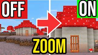 How To ZOOM In Minecraft Bedrock! - Enable Optifine Zoom! PS4/5, Xbox, MCPE, Switch & PC!