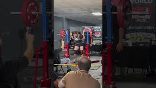 400 lb Squat in Competition #powerlifting #fitness #gym #reels #shorts