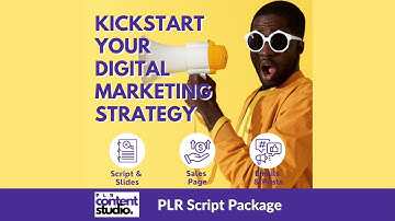Kickstart Your Digital Marketing Strategy PLR Video Script