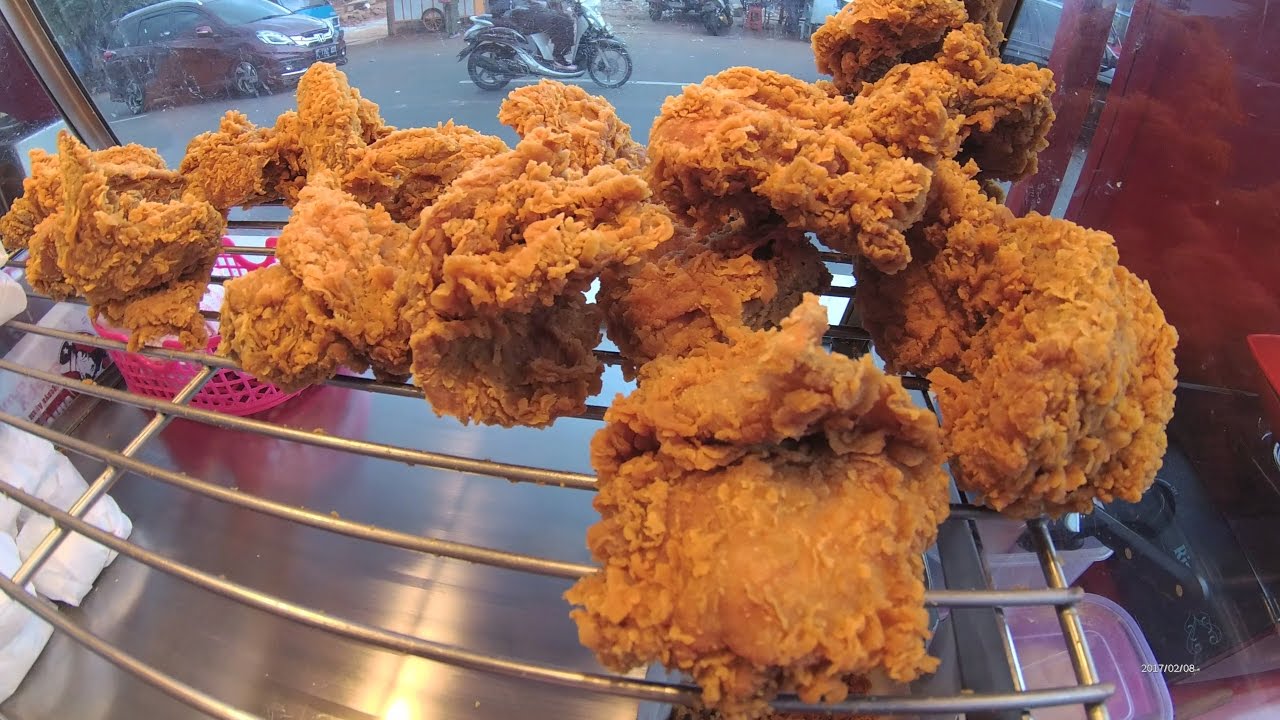 Jakarta Street Food 1230 Part.1 Chicago Fried Chicken Our Secret Recipe