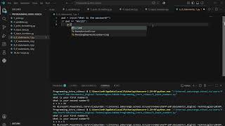 Python programming 6 - if statements [1]